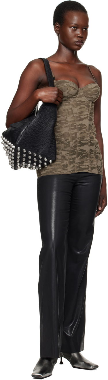 Nohavice Diesel Black P-Lumys Flare Pants Čierna | A16558 0NKBV, 3