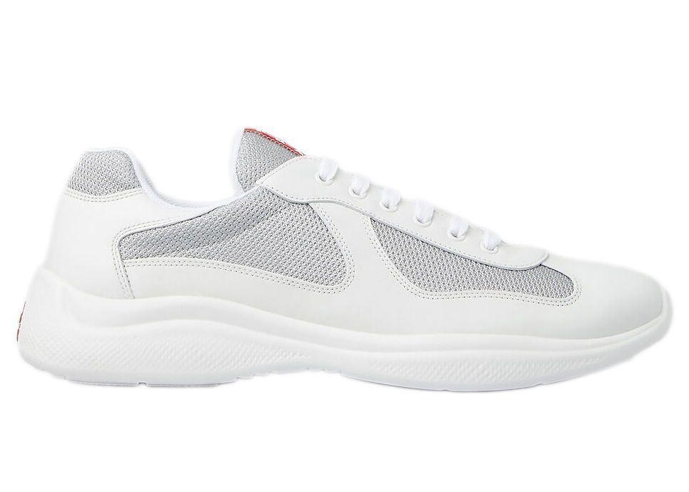 Tenisky a topánky Prada America's Cup White Silver Biela | 4E3400-6GW-F0J36, 0