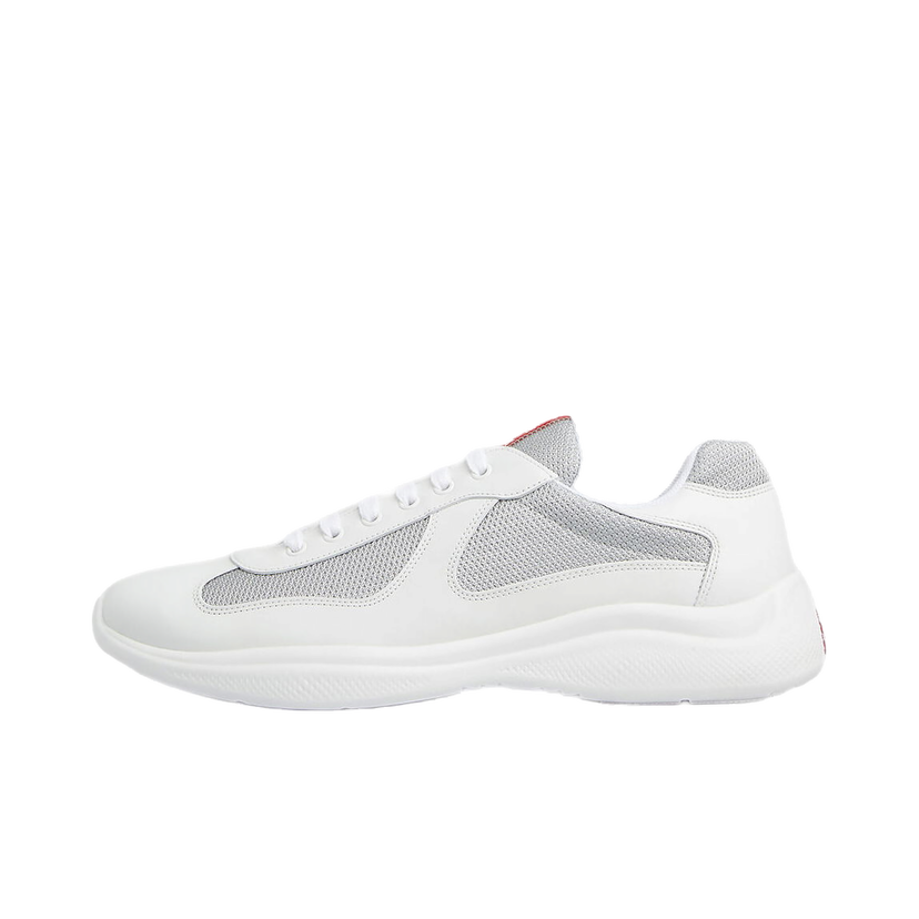 Tenisky a topánky Prada America's Cup White Silver Biela | 4E3400-6GW-F0J36