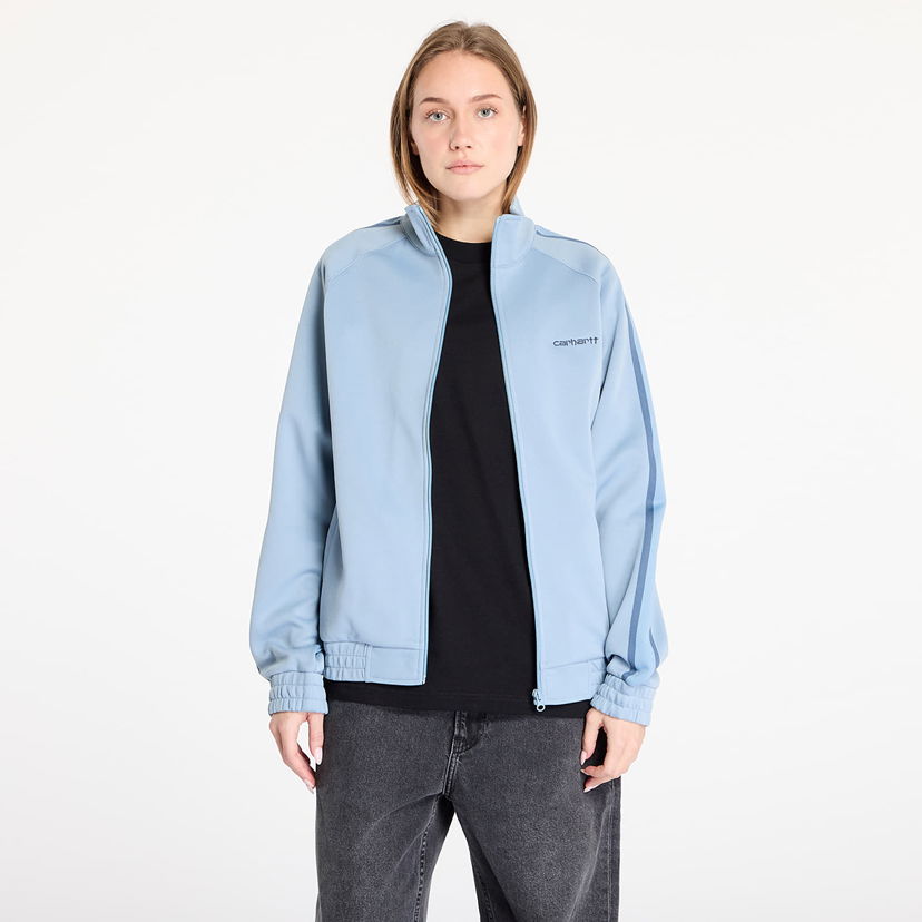 Mikina Carhartt WIP Sweatshirt Bolan Jacket UNISEX Dusty Ice/ Positano S Tyrkysová | I033926.2JNXX