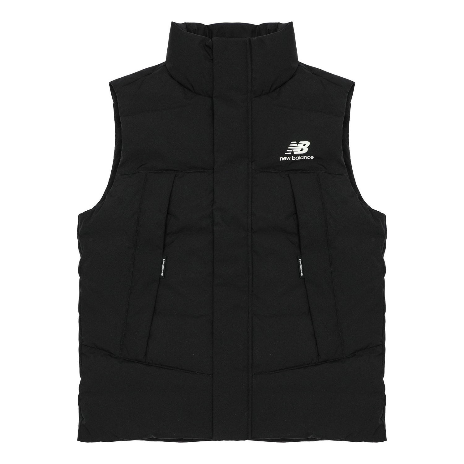 Vesta New Balance Pocket Puffer Vest Čierna | AMV24360-BK, 0