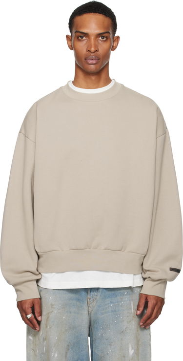 Mikina Fear of God ESSENTIALS Fleece Crewneck Sweatshirt Béžová | 192SP252041F, 0