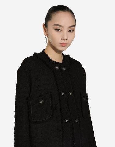 Náušnice Dolce & Gabbana Dolce & Gabbana Rhinestone Cross Pendant Earrings Metalická | WEQ6D1W111187655, 1