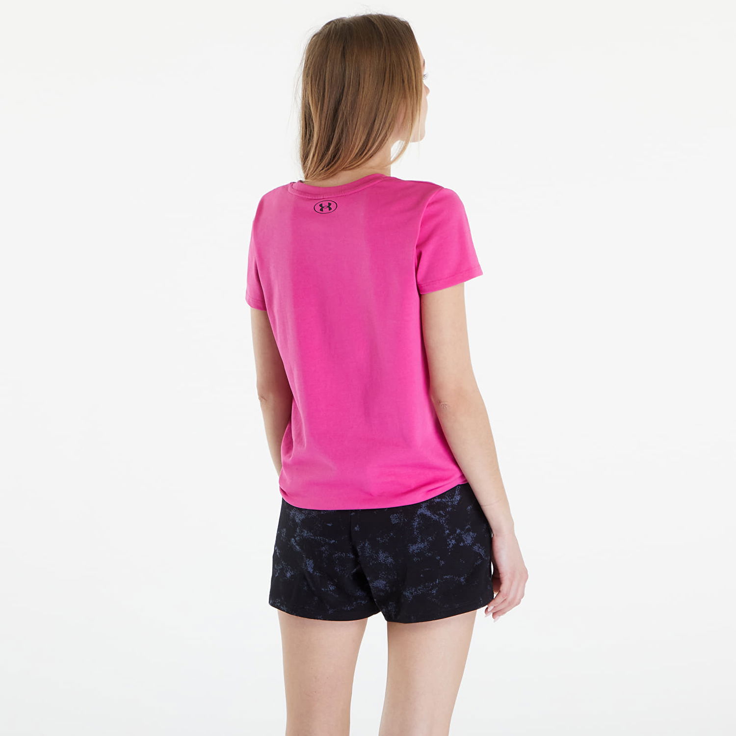 Tričko Under Armour Project Rock W Underground Core T Astro Pink/ Black Ružová | 1382708-686, 1