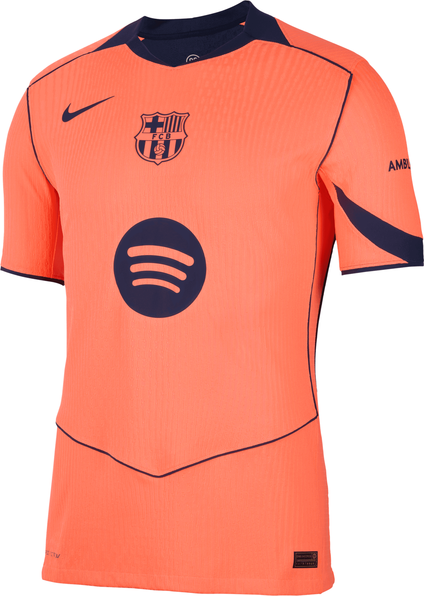 Dres Nike FC Barcelona Authentic Dri-FIT ADV 3rd Jersey Oranžová | hm3193-855, 0
