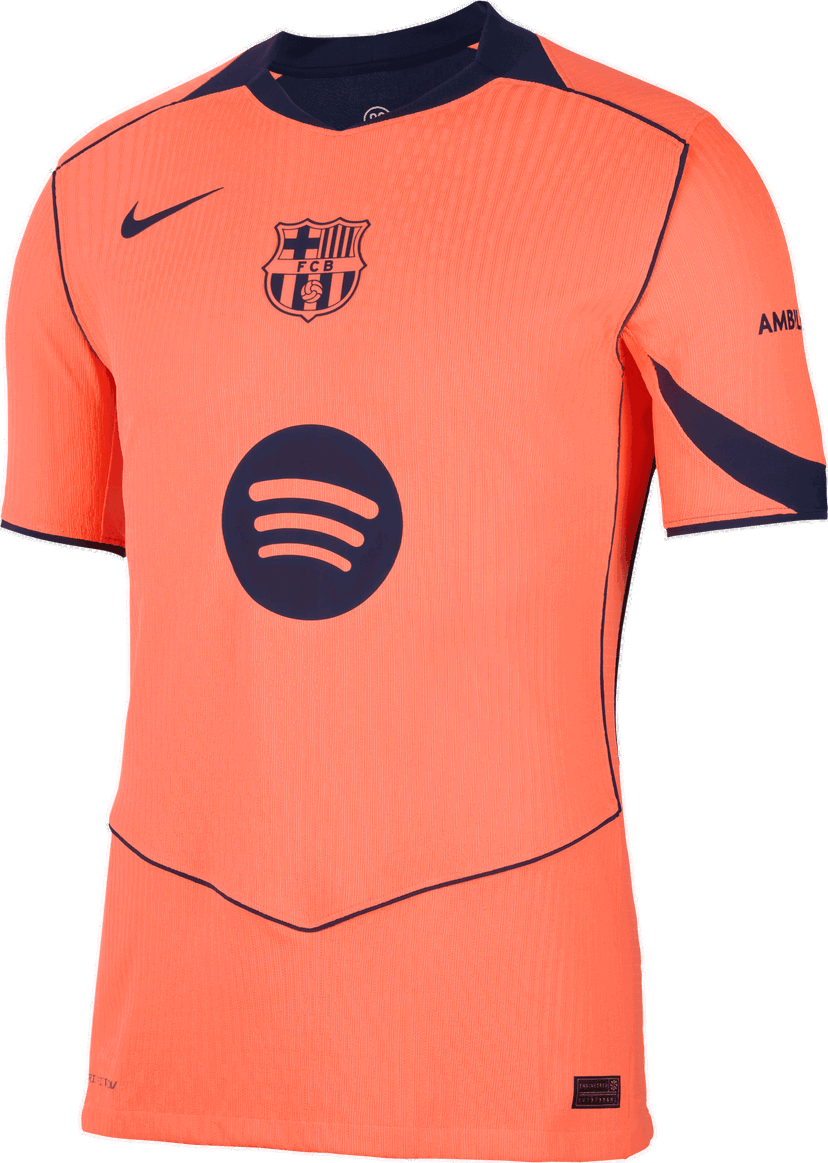 Dres Nike FC Barcelona Authentic Dri-FIT ADV 3rd Jersey Oranžová | hm3193-855