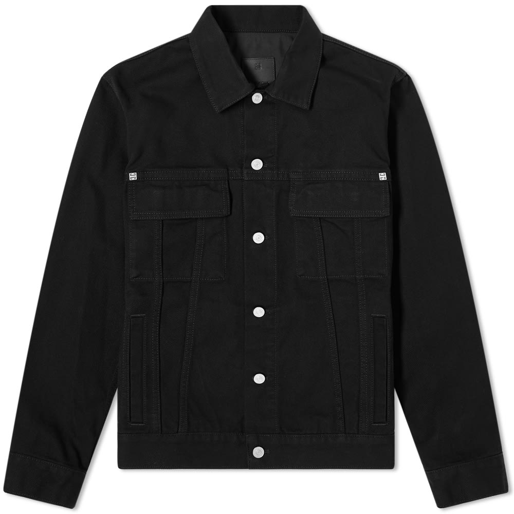 Bunda Givenchy Classic Fit Denim Jacket Čierna | BM00Q650KK-001, 0
