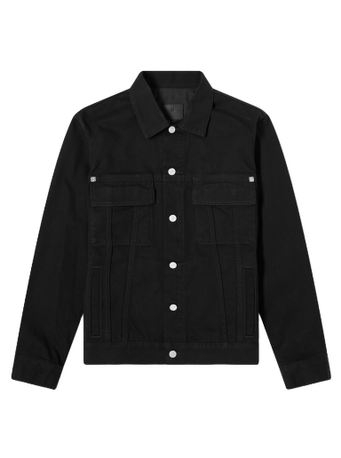 Bunda Givenchy Classic Fit Denim Jacket Čierna | BM00Q650KK-001