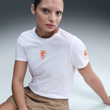 Tričko Nike Netherlands Football T-Shirt Biela | HQ8458-100, 3