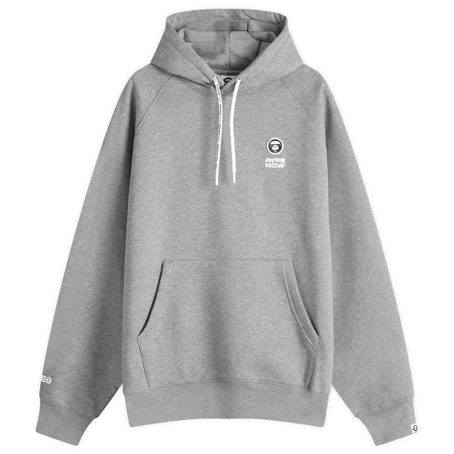 Mikina AAPE by A Bathing Ape AAPE Now Camo Badge Hoody Šedá | AAPSWMB324XANGY2, 0