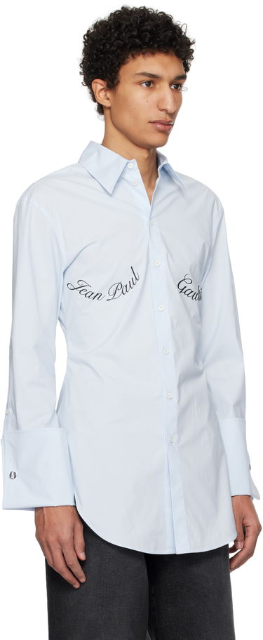 Košeľa Jean Paul Gaultier Jean Paul Gaultier Print Shirt Modrá | 25/33-F-CH088I-C071-52, 4