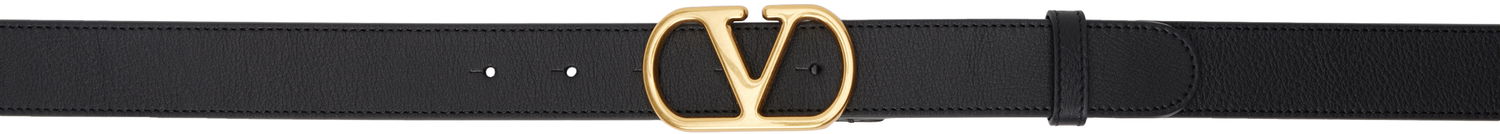 Opasok Valentino Valentino Garavani VLogo Signature Belt Čierna | 6Y2T0SE1HCG, 0