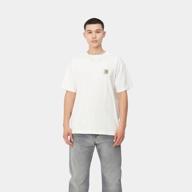 Tričko Carhartt WIP Nelson T-Shirt Biela | I029949_D6_GD, 2