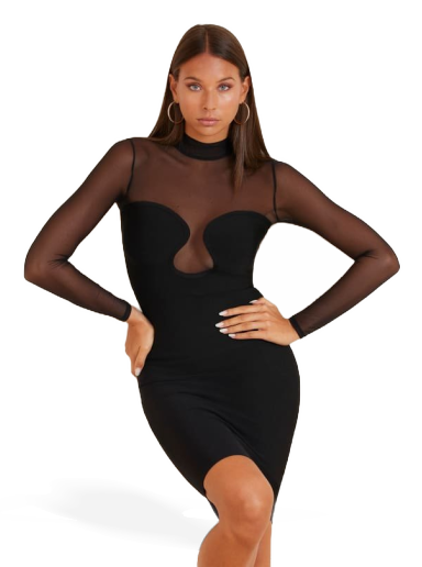 Marciano See-Through Dress