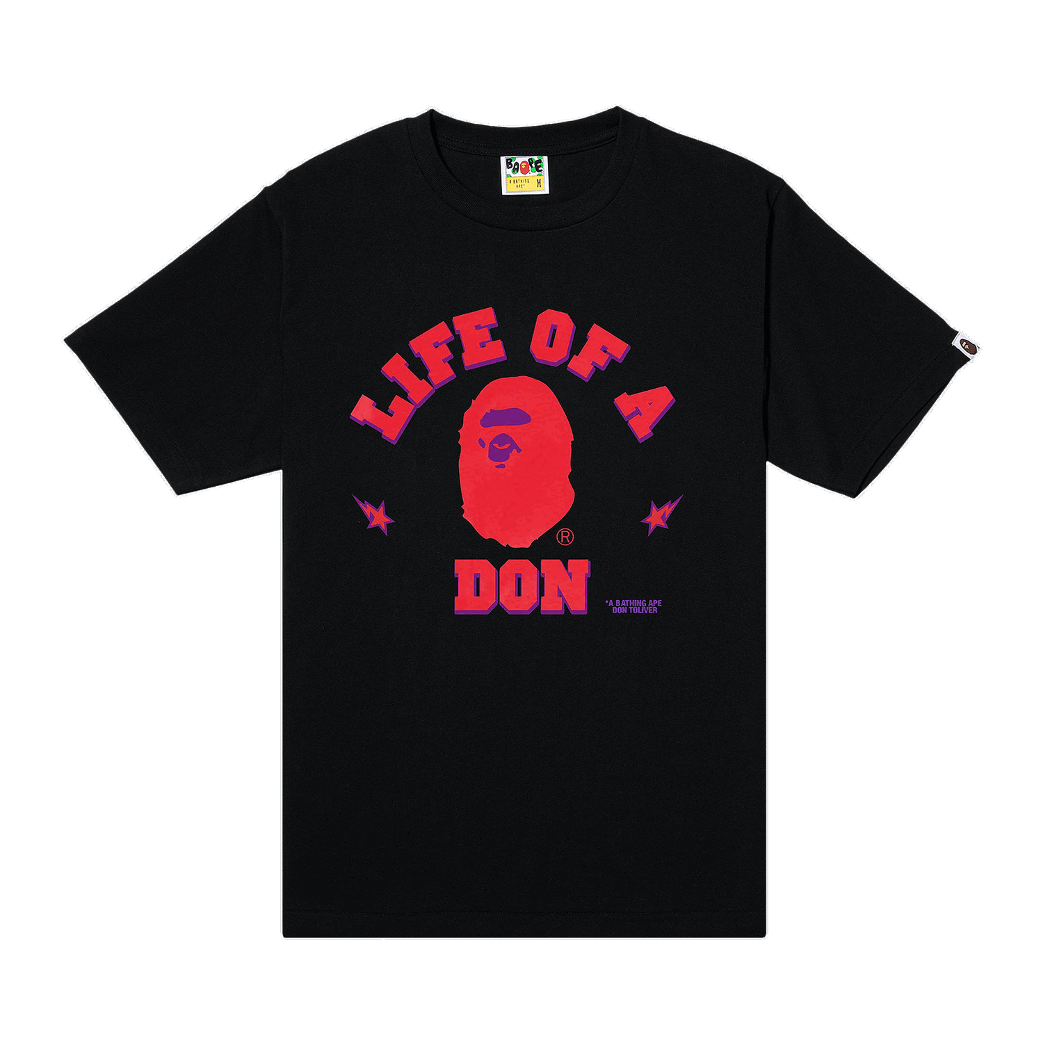 Tričko BAPE x Cactus Jack x Don Toliver Tee I Čierna | 1H73 110 928 BLACK, 0