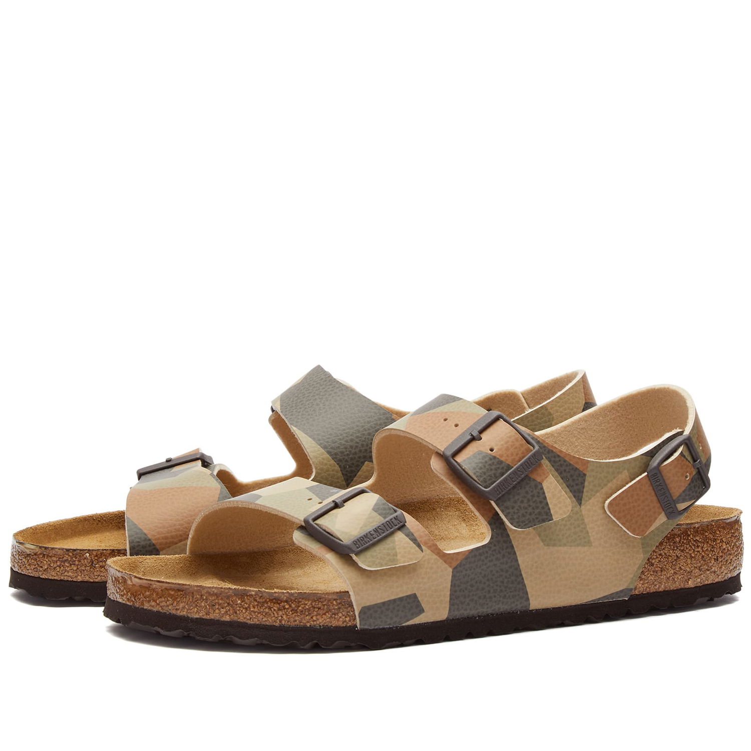 Tenisky a topánky Birkenstock Milano SFB Core Geometric Camo Hnedá | 1024970, 0
