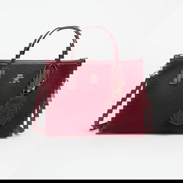 Tote bag Tommy Hilfiger Th City Small Tote Melton Vínová | AW0AW17852 VLP, 0