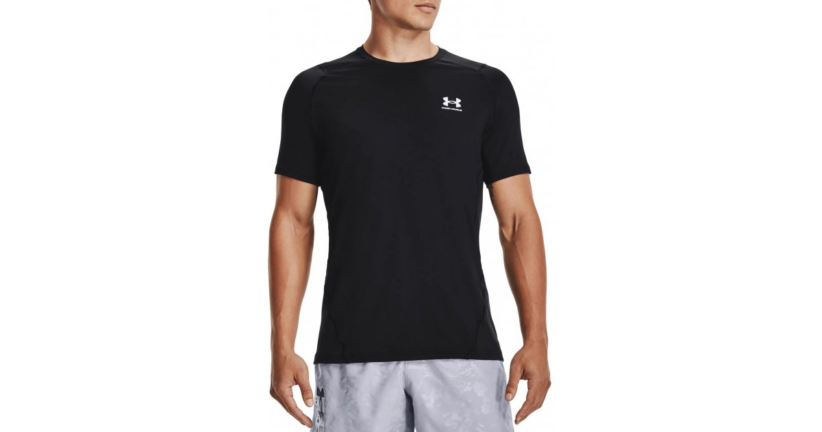 Tričko Under Armour T-shirt HeatGear Čierna | 1361683-001, 1