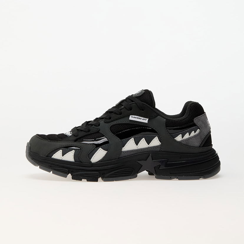 Tenisky a topánky BAPE A BATHING APE Shark Sta M2 Black Čierna | 001FWK301323MBLK