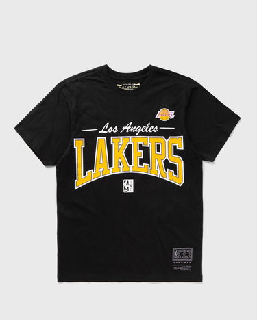 Tričko Mitchell & Ness NBA There & Back Los Angeles Lakers Black T-Shirt Čierna | BMTRINTL1544-LALBLCK, 0