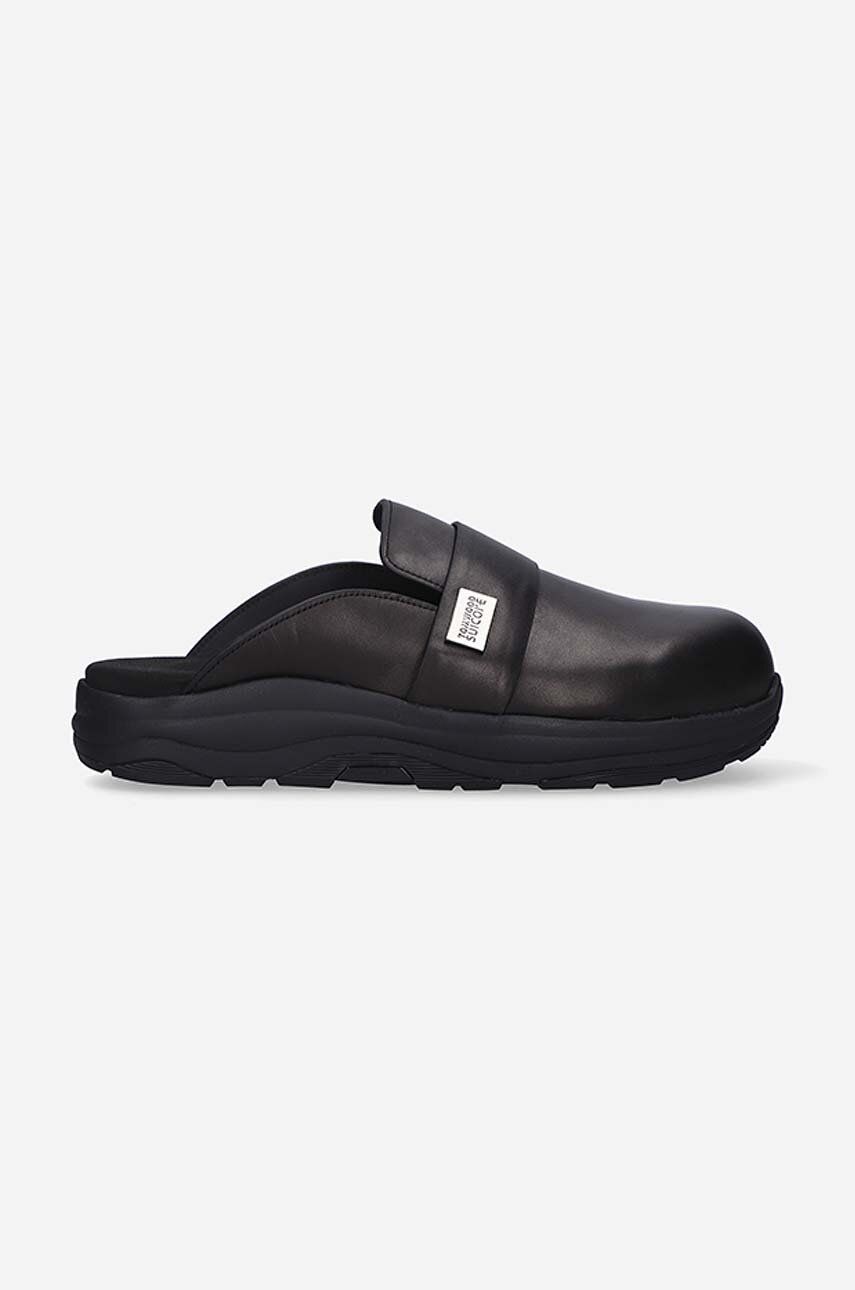 Tenisky a topánky SUICOKE Tom Wood Mako Leather Slippers Čierna | 316LTW.LTW, 0