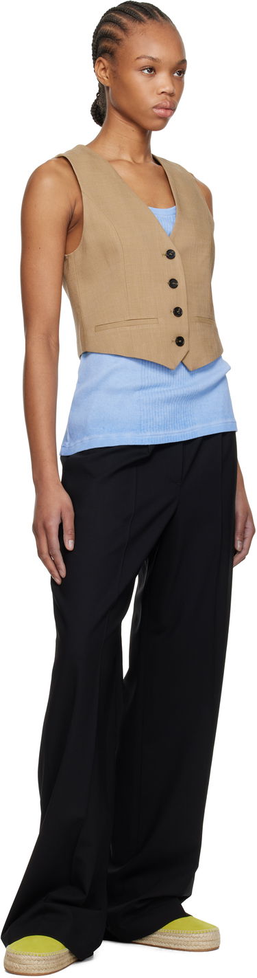 Nohavice MSGM MSGM Pleated Trousers Čierna | 3841MDP14 257127, 3