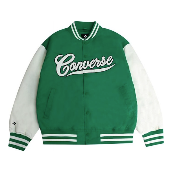 Bomber bunda Converse Varsity Jacket Zelené | 10026912-A03, 0