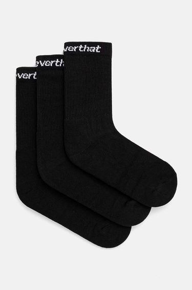 Ponožky thisisneverthat SP-Logo Socks 3-Pack Čierna | TN241WUNSO01, 0