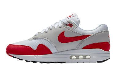 Tenisky a topánky Nike Air Max 1 "Anniversary Red" (2017) Červená | 908375-100, 0