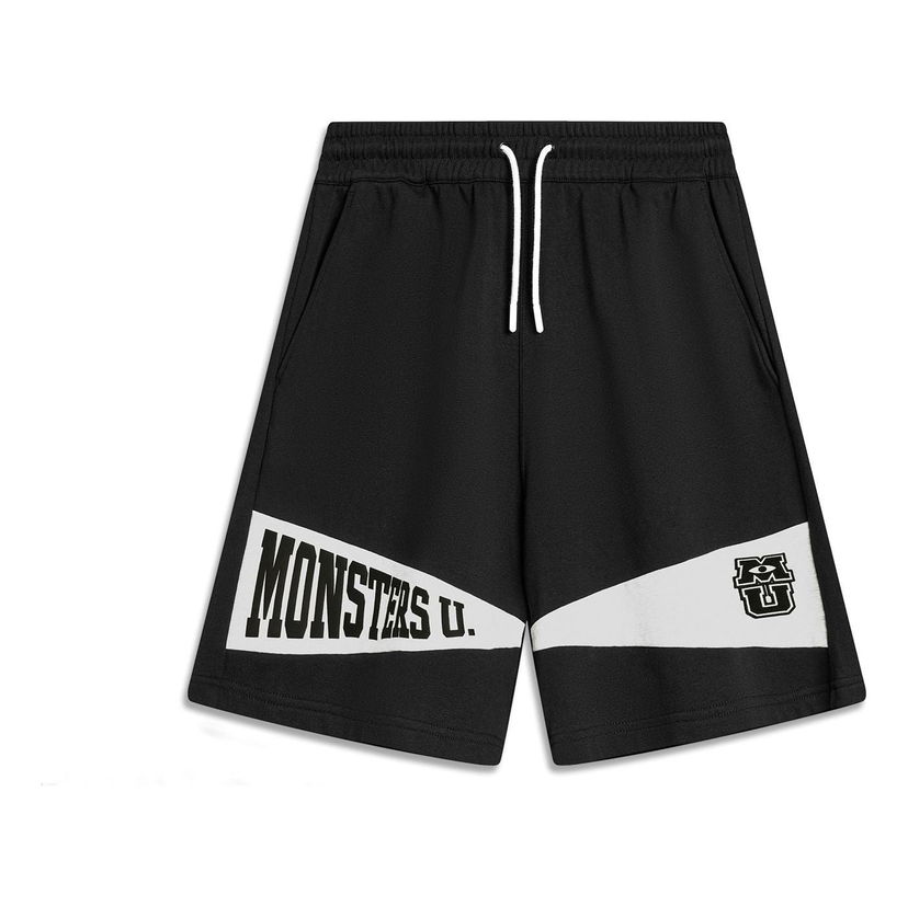 Šortky Li-Ning Disney Monsters University Graphic Shorts Čierna | AKSU489-2