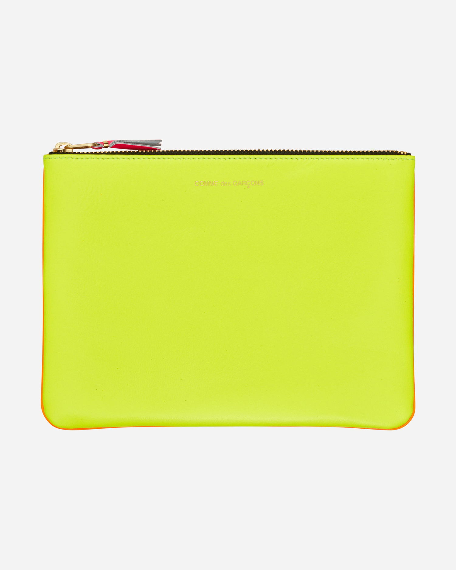 Peňaženka Comme des Garçons Super Fluo Pouch Žltá | SA5100SF 4, 1