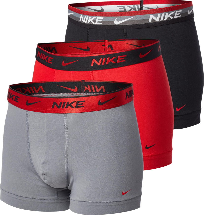 Boxerky Nike Cotton Trunk 3 Pairs Boxer Shorts Rôznofarebný | ke1008-1l9