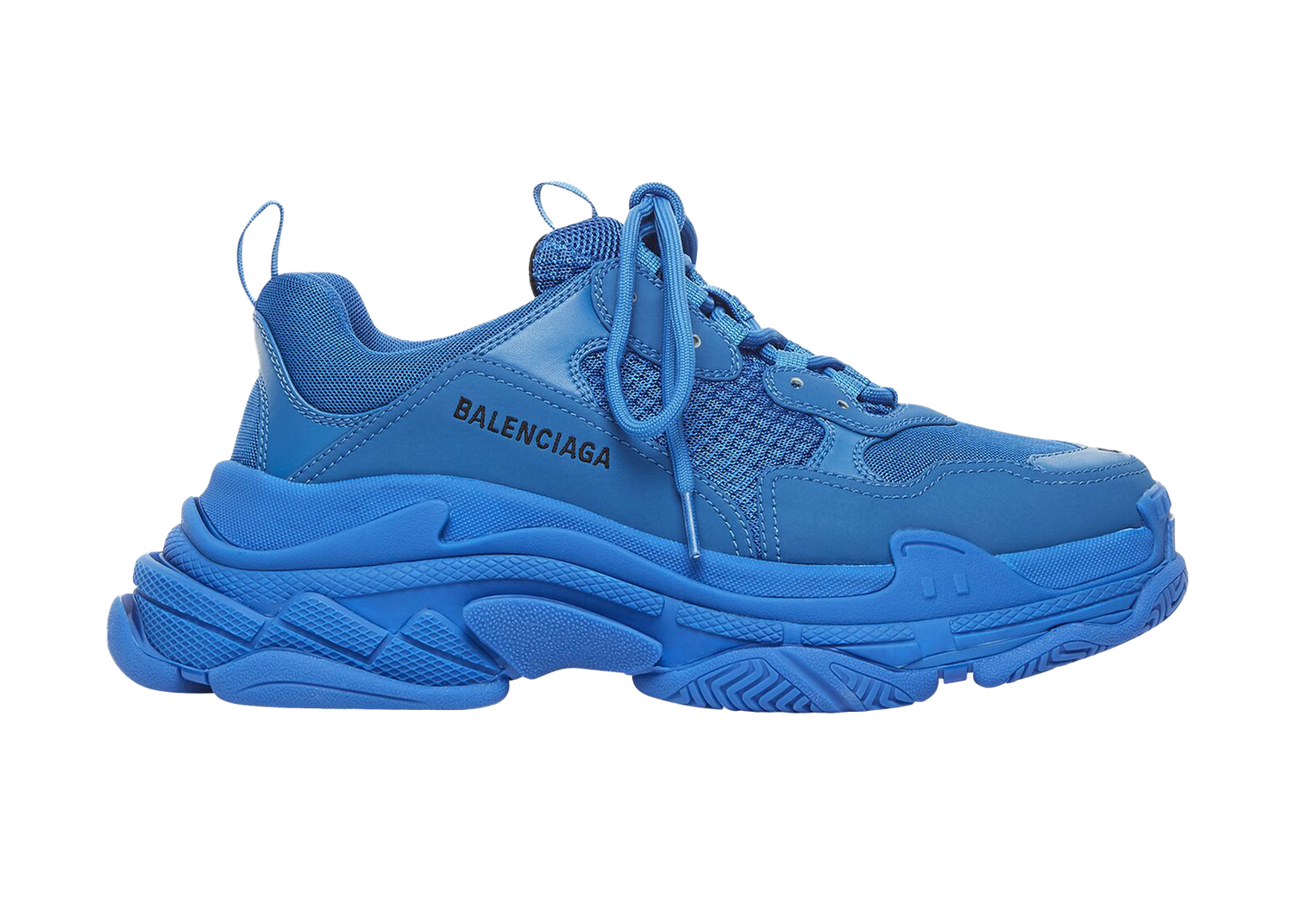 Tenisky a topánky Balenciaga Triple S Blue Modrá | 536737W2FW14000, 0