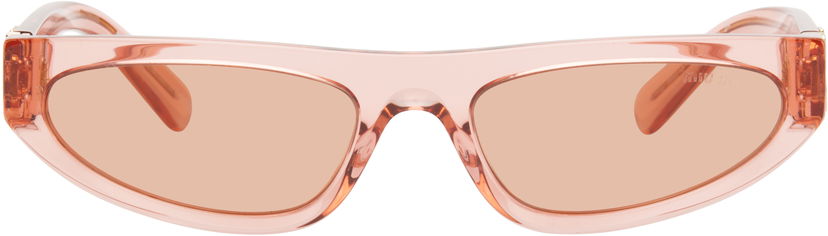 Slnečné okuliare Miu Miu Miu Miu Cat Eye Acetate Sunglasses Ružová | 0MU 07ZS 8056262094778