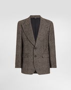 Dolce & Gabbana Glen Plaid Single-Breasted Jacket 52