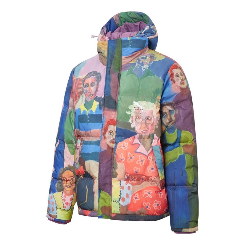 Prešívaná bunda Puma Kidsuper Studios Printed Puffer Down Jacket Rôznofarebný | 531186-02
