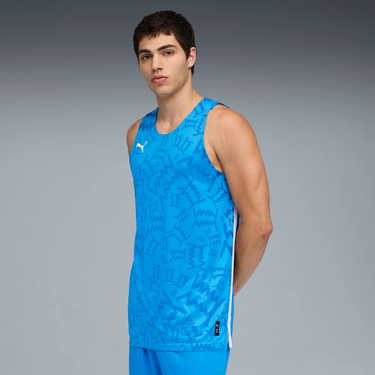 Dres Puma Teamjaws Graphic Jersey Tank Top Modrá | 688203-07, 2