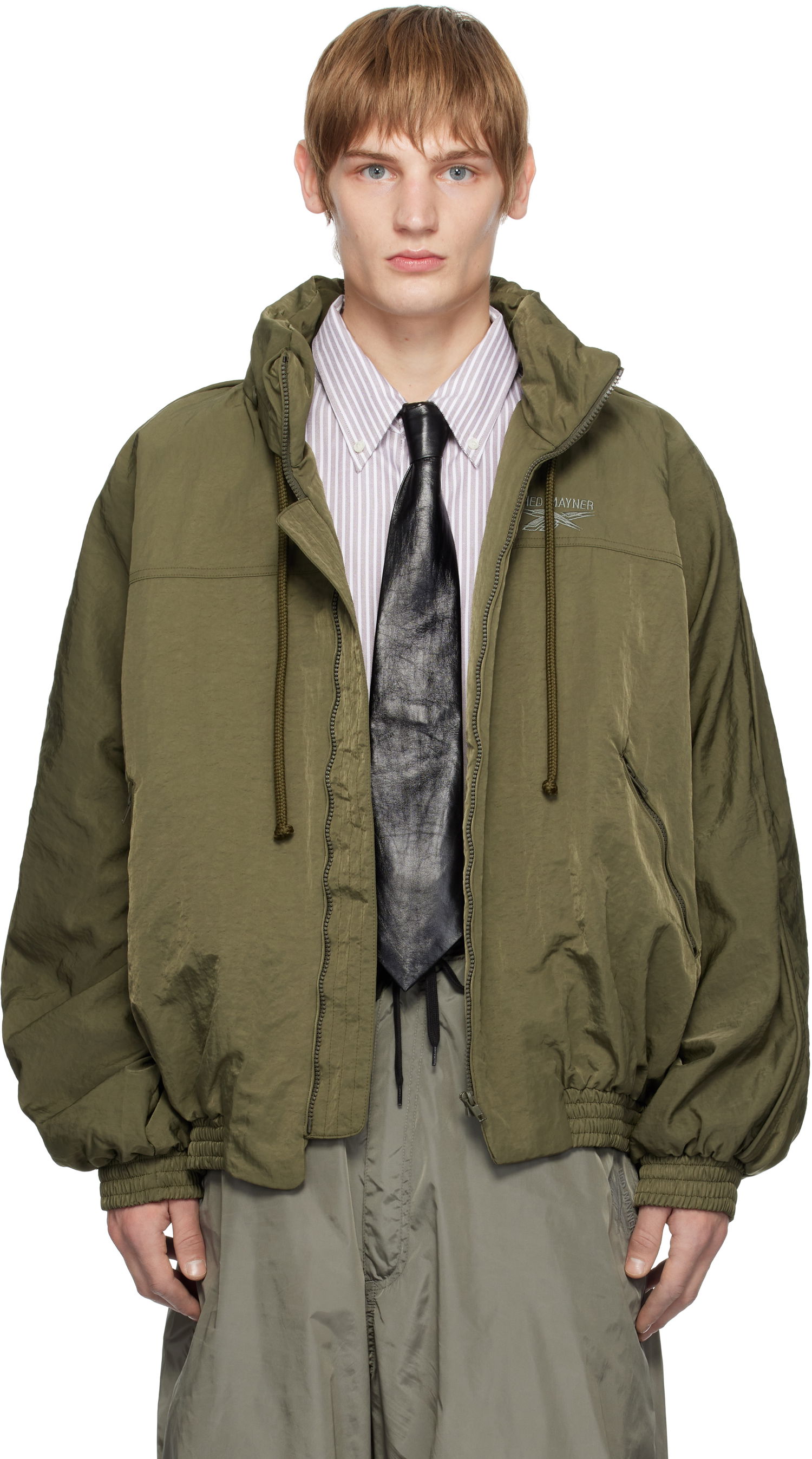 Vetrovka HED MAYNER Zip Closure SWAT Jacket Zelené | RMBE001C99FAB0025600, 0