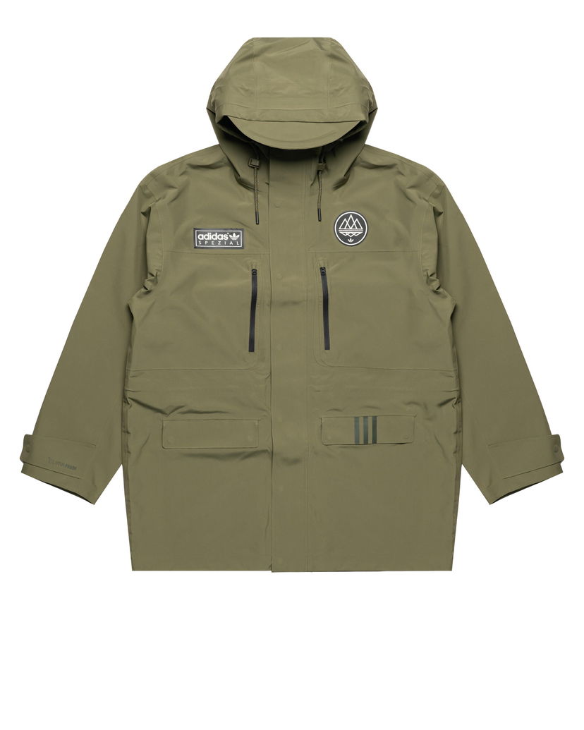 Parka adidas Originals Originals SUNNYHURST SPZL Waterproof Parka Zelené | KA1326