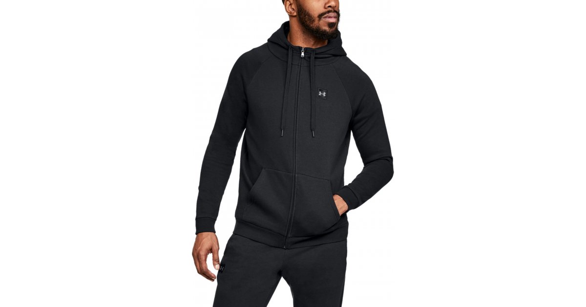 Mikina Under Armour Fleece Full Zip Hoodie Čierna | 1320737-001, 1
