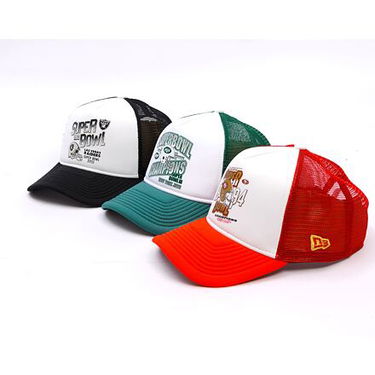 Klobúk New Era San Francisco 49ers NFL Super Bowl 9FORTY Trucker Cap One Size (56-59 cm) Červená | 60595295, 5