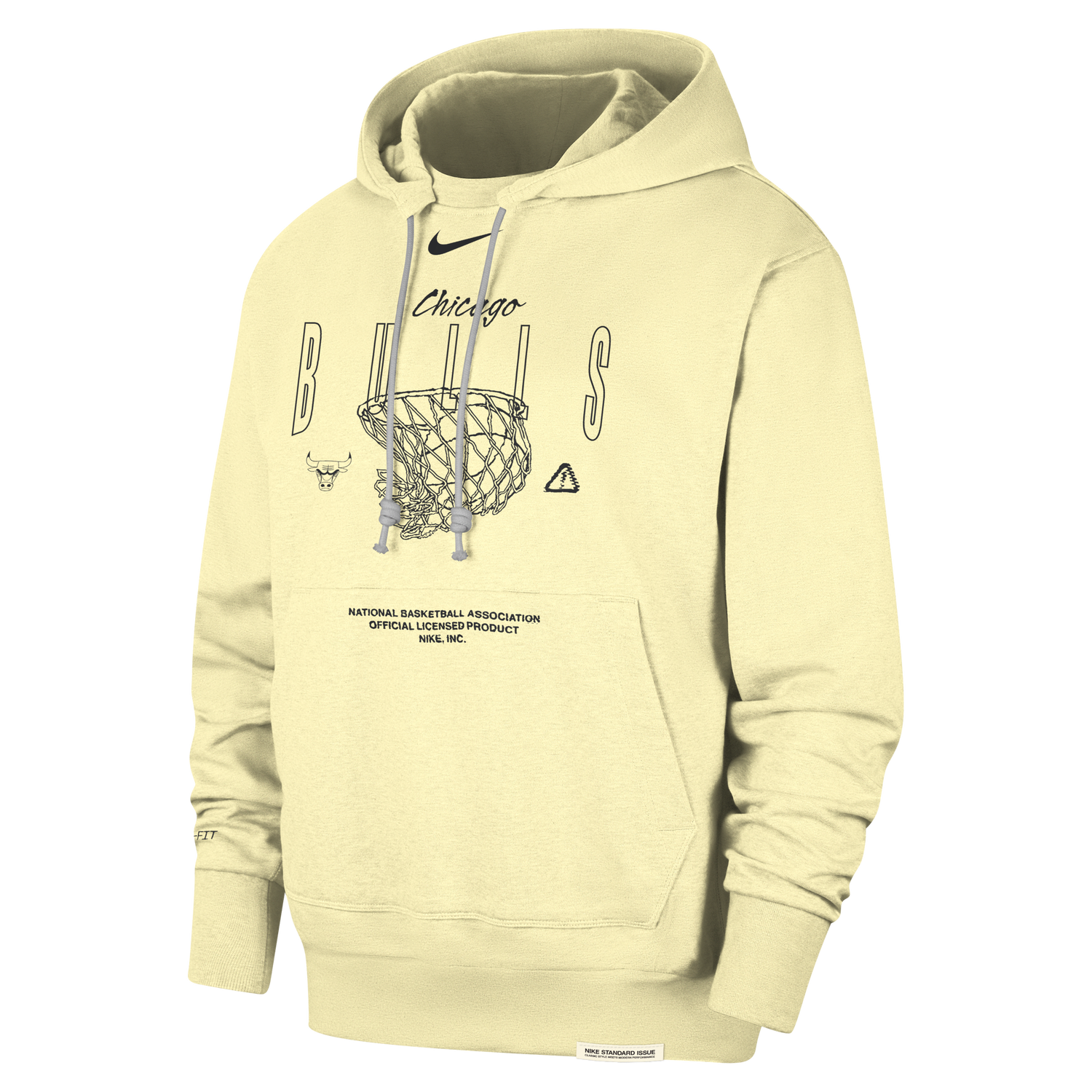 Mikina Nike Dri-FIT NBA Chicago Bulls Standard Issue Hnedá | FB4271-744, 0