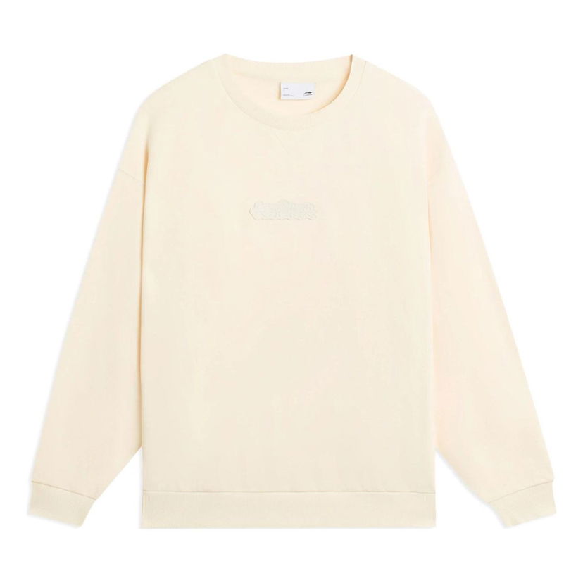 Sveter Li-Ning Lifestyle Plain Pullover Béžová | AWDSB51-1