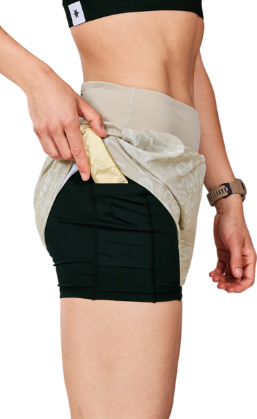 Šortky Saysky Saysky Paisley 2 In 1 Pace 3" Shorts Béžová | mwrsh02c1021, 2