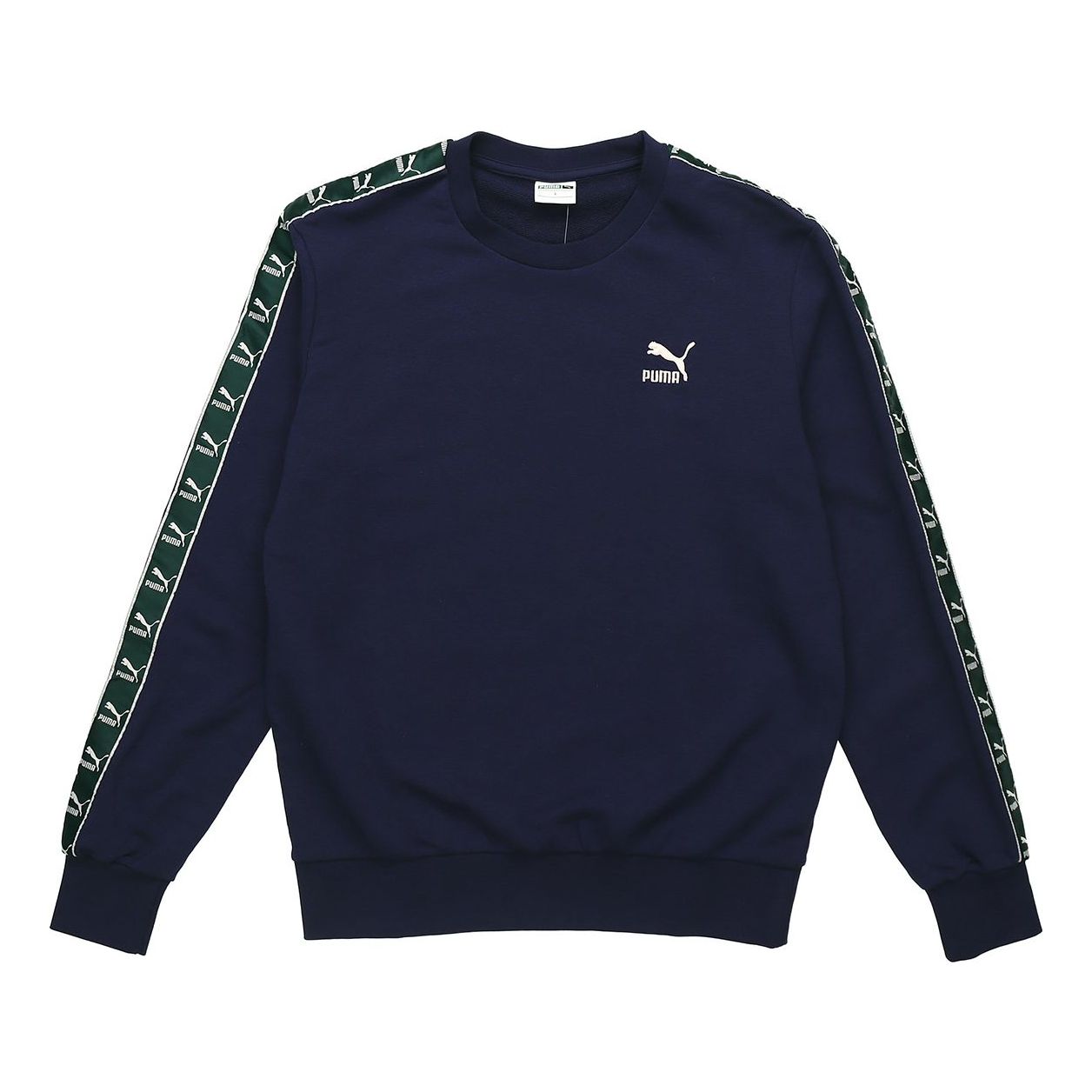 Sveter Puma Puma Ecomm Tape Crew Sweatshirt Navy | 579713-02, 0
