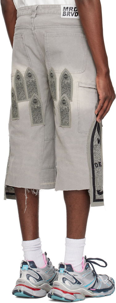Šortky Who Decides War Who Decides War Patch Arched Carpenter Shorts Šedá | 1120910021SS25, 2