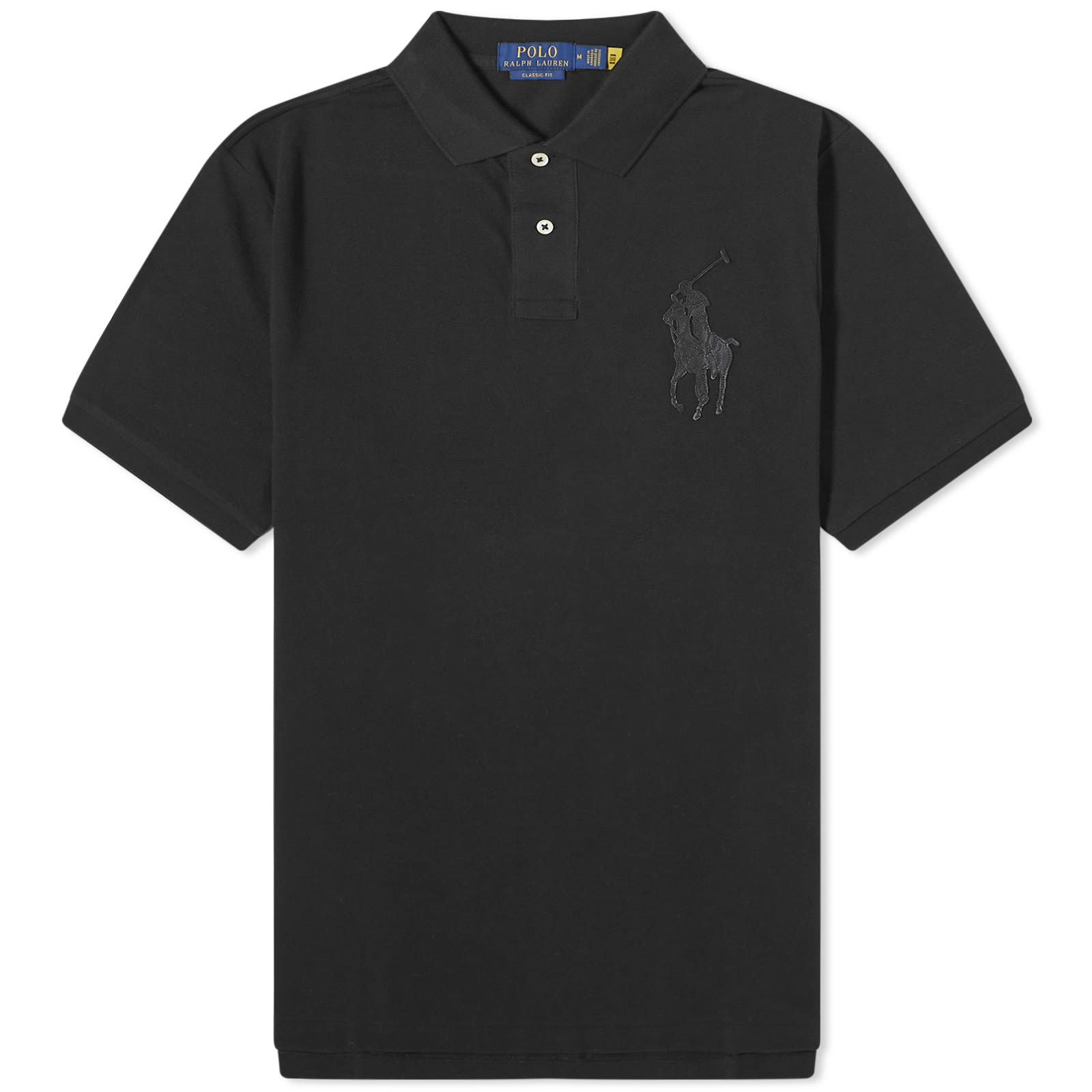 Leather PP Polo Tee