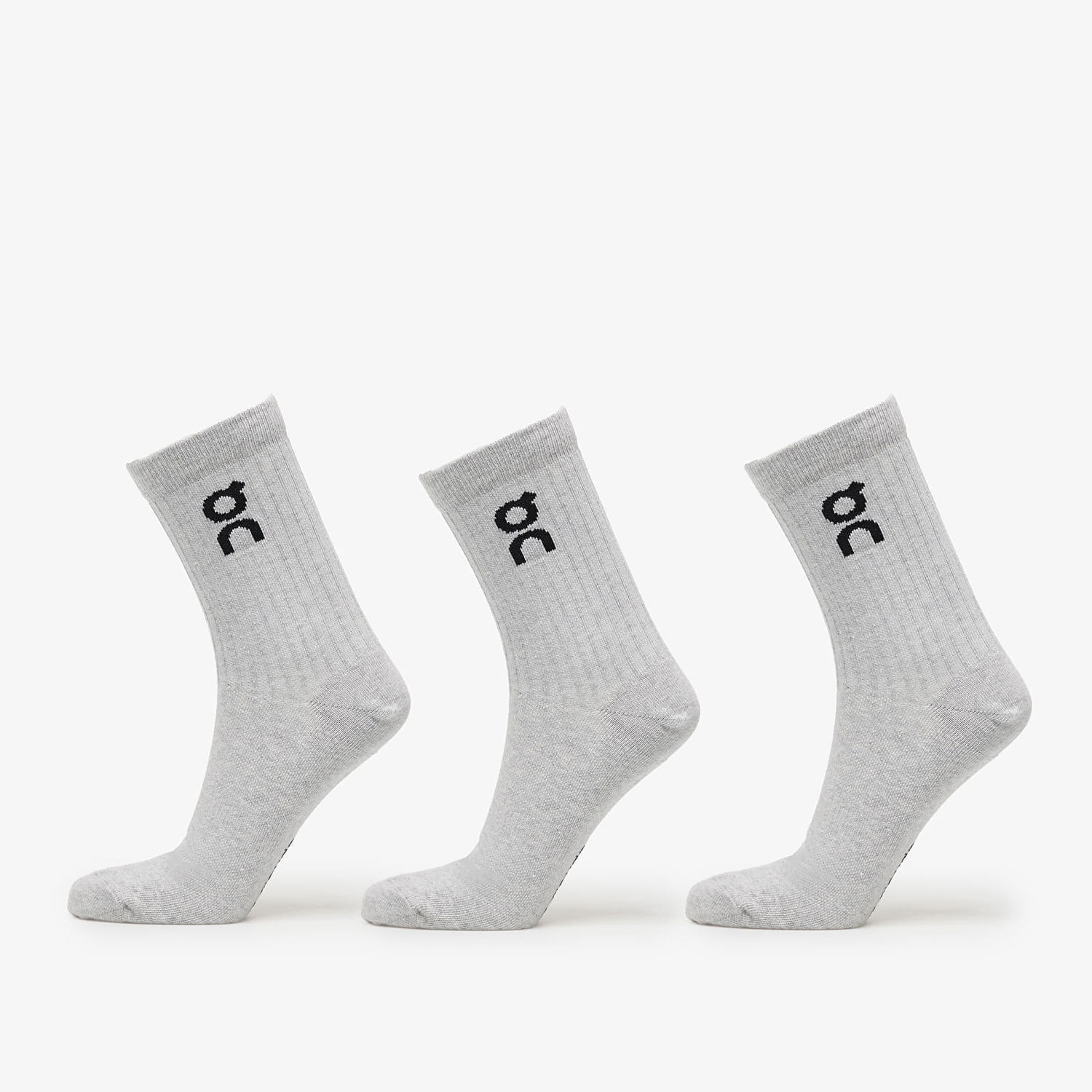 Ponožky On Running Logo Sock High 3-Pack Šedá | 2UF10311732 U, 0