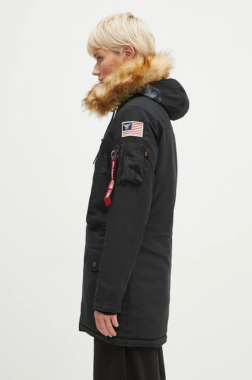 Parka Alpha Industries Polar Jacket Parka Čierna | 123002, 1