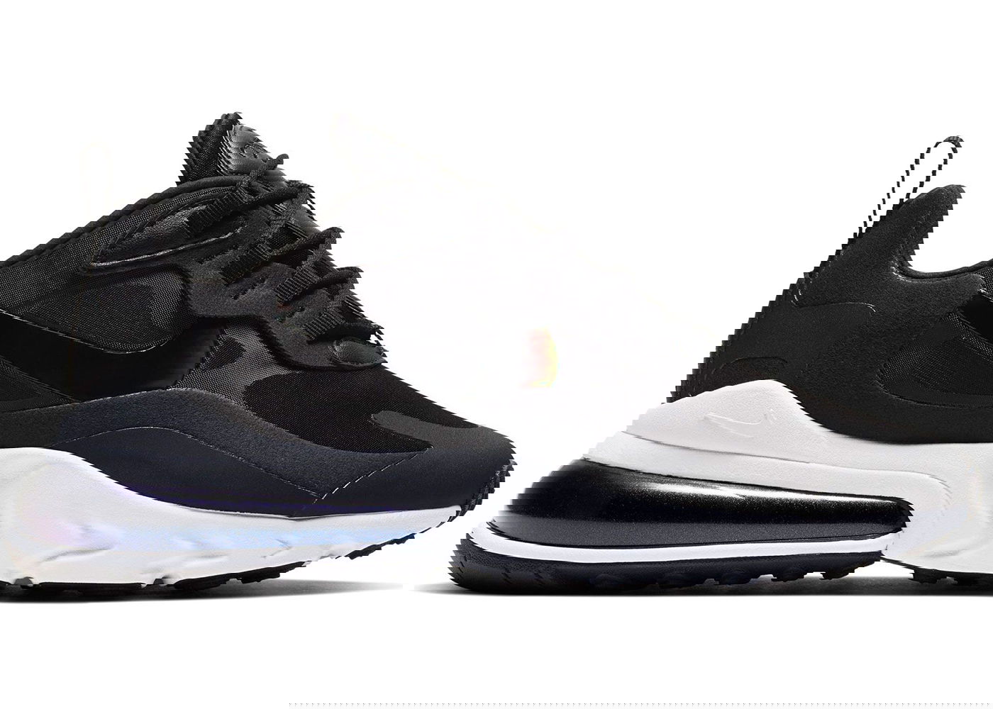 Tenisky a topánky Nike Air Max 270 React Black White Iridescent W Čierna | CJ0619-002, 0